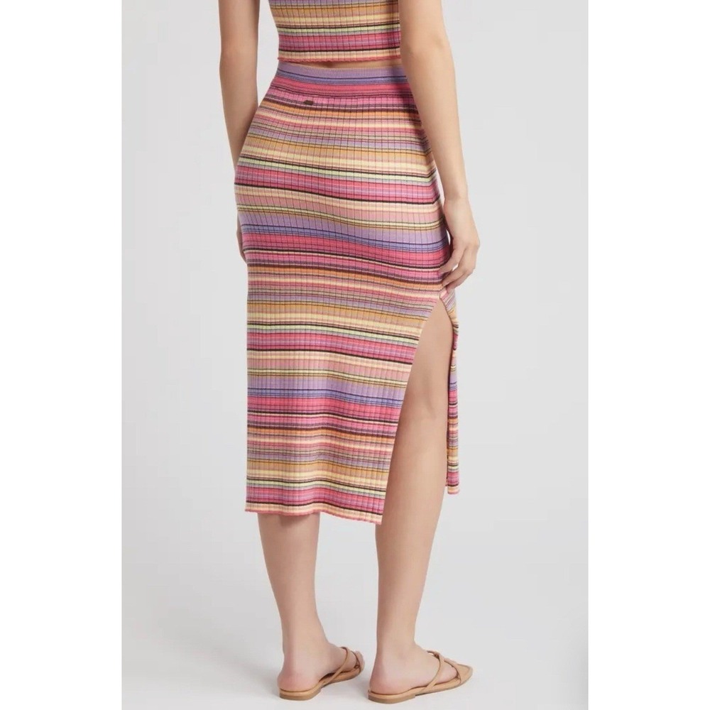 Rip Curl Palapa Midi Knit Skirt Women's‎ Size S NWT - Picture 2 of 7